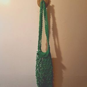 Hunter Green market bag